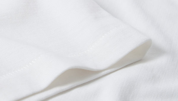 Merz b. Schwanen 218OS Oversized Crew Neck Tee - White