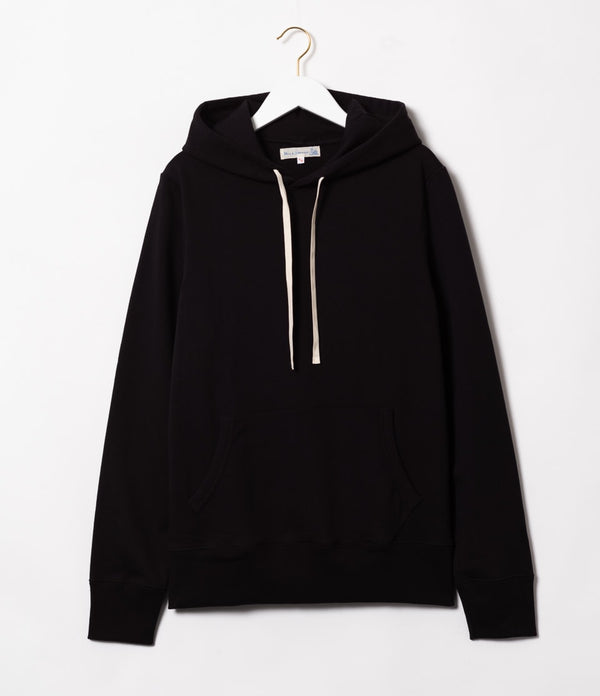 Merz b. Schwanen 382 Hooded Sweatshirt - Deep Black