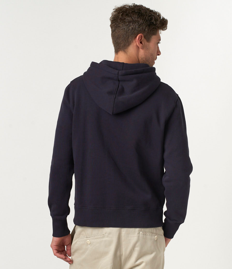Merz b. Schwanen 'Good Basics' Full Zip Hoodie - Charcoal