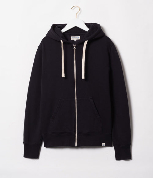 Merz b. Schwanen 'Good Basics' Full Zip Hoodie - Charcoal
