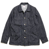 ONI 03100 12oz Loose Weave Work Jacket - Blue Rinsed Denim