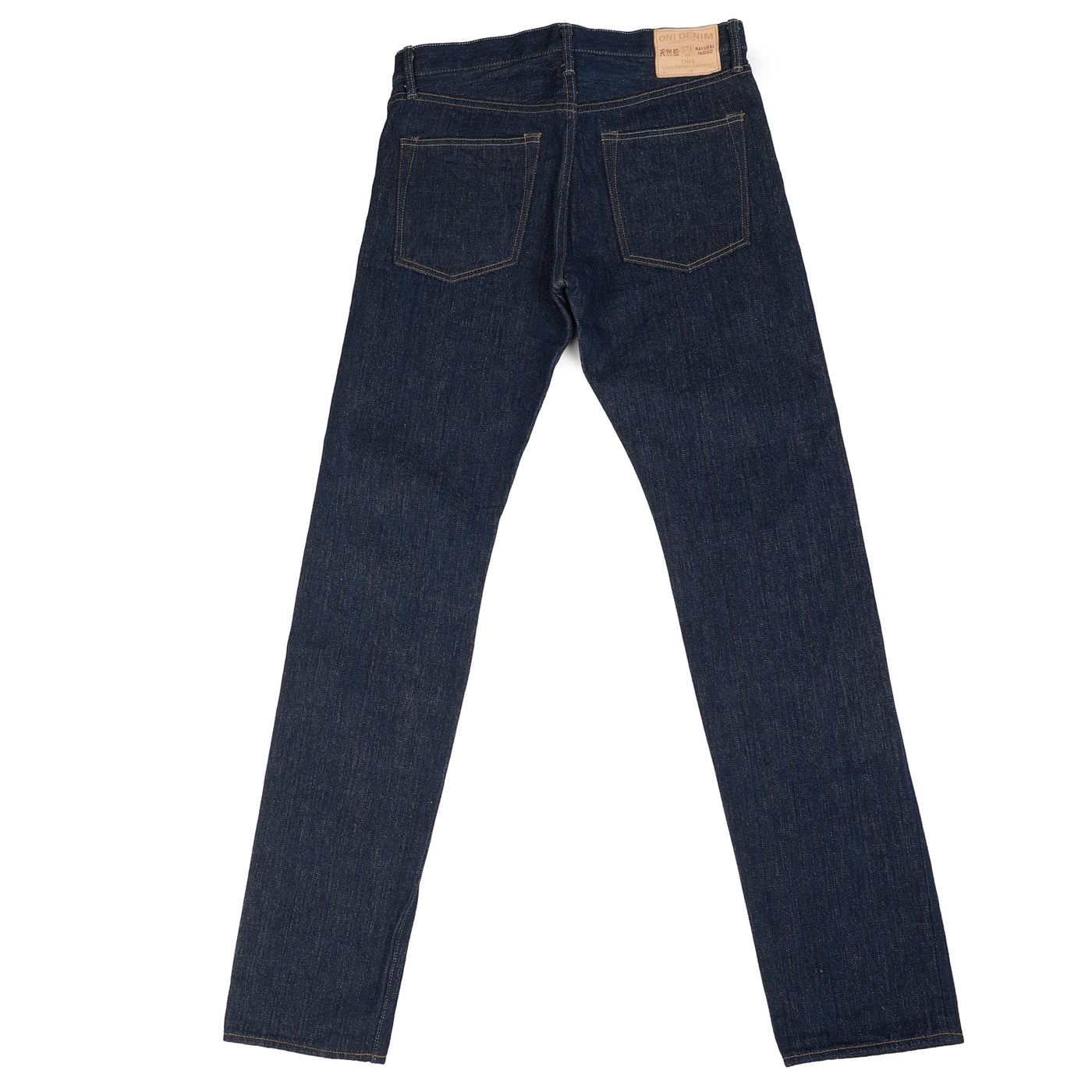 ONI Denim 246 Kiwami Natural Indigo 16oz Regular Straight Jean - One Wash