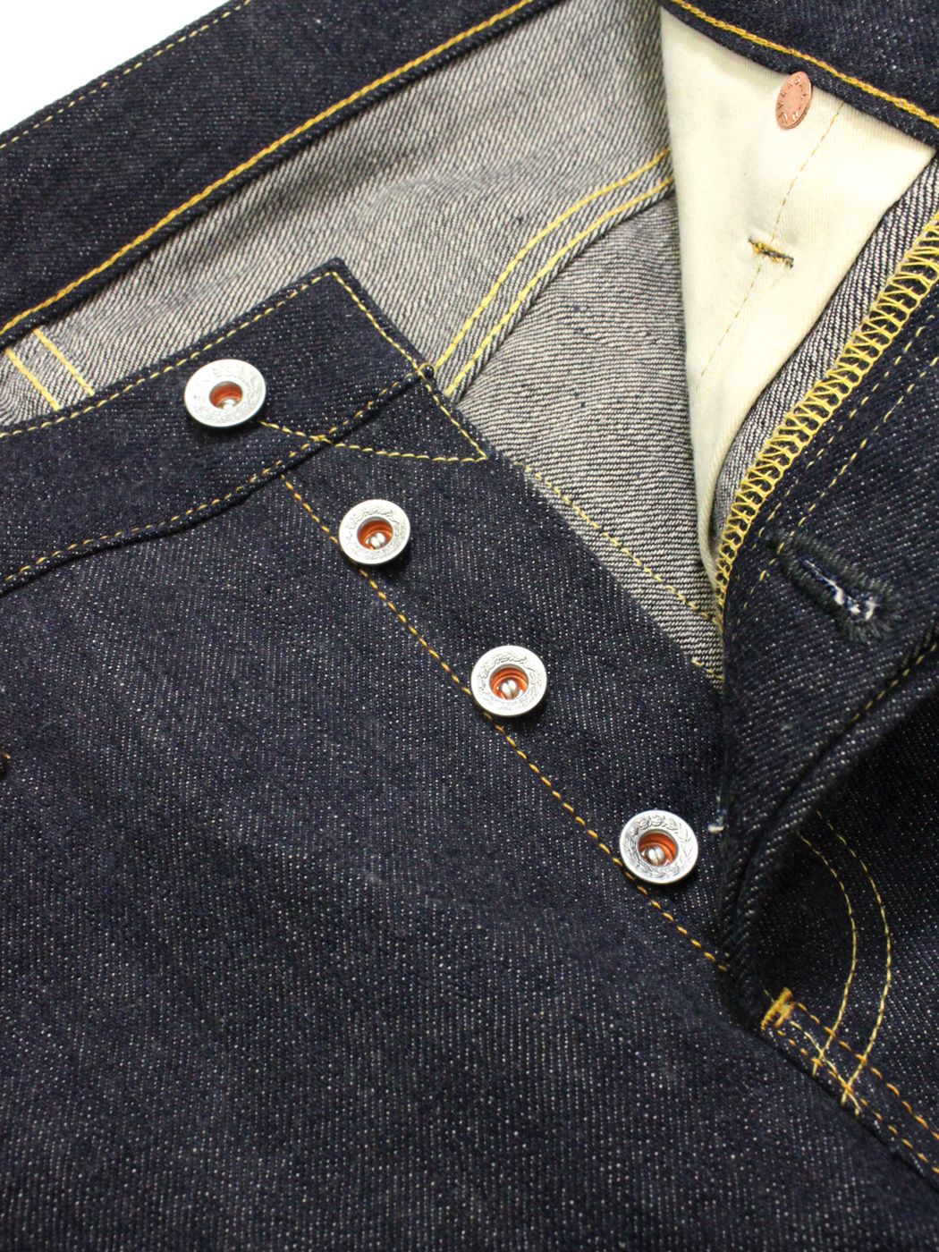 ONI Denim 707LWZR 12.5oz Natural Indigo Low Tension Slim Straight Jean - Raw