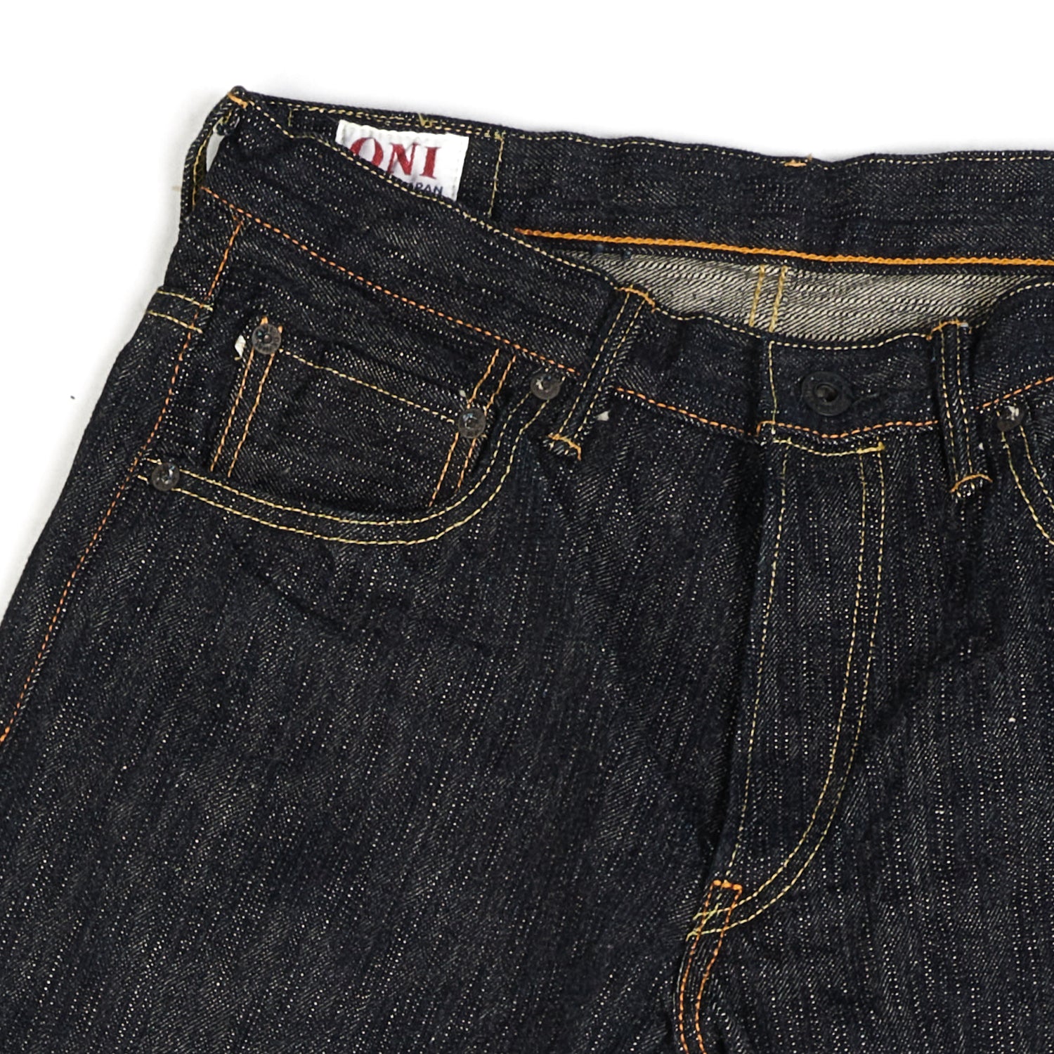 ONI Denim 902 GCKHN 16oz Green Kihannen Regular Tapered Jean - One Wash