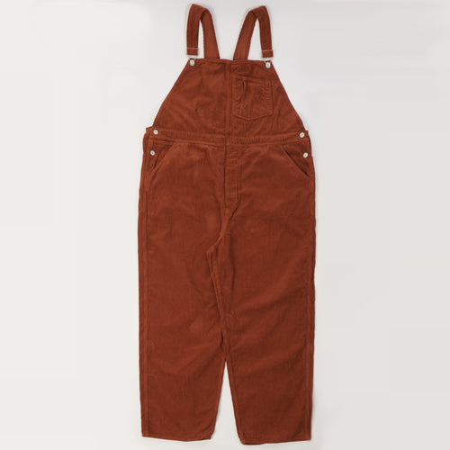 Spellbound Heavy Corduroy Overalls - Brick