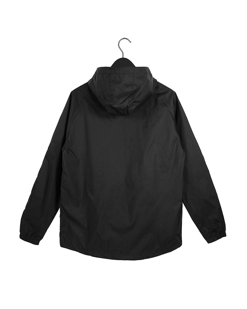 Packmack Full Zip Packable Waterproof Jacket - Black