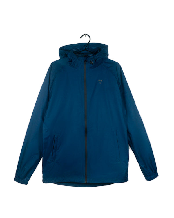 Packmack Full Zip Packable Waterproof Jacket - Royal Blue