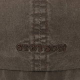 Stetson 6841106-6 Hatteras Cotton Flat Cap - Brown