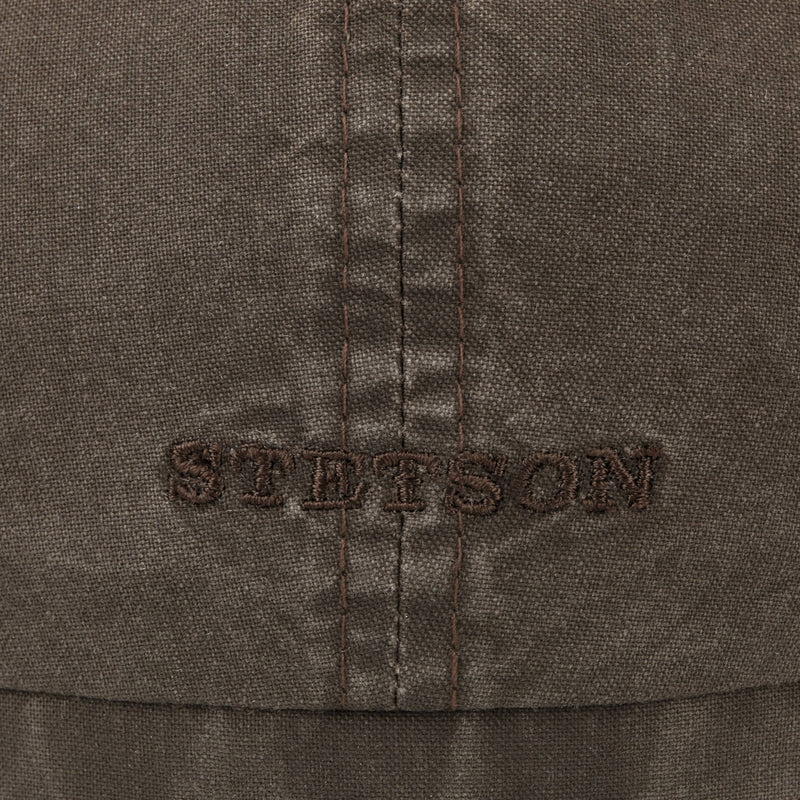 Stetson 6841106-6 Hatteras Cotton Flat Cap - Brown