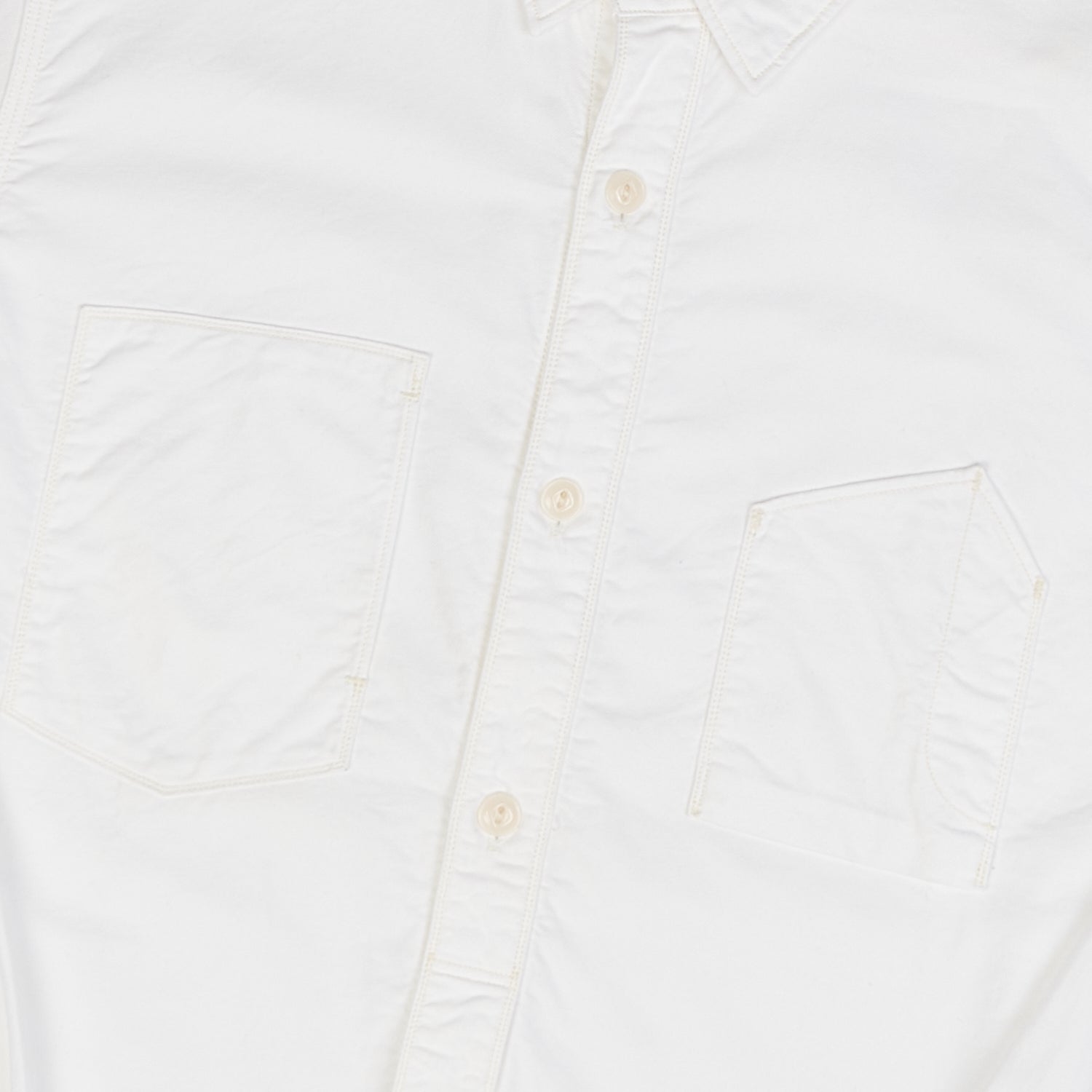 Spellbound Oxford Cloth Work Shirt - White