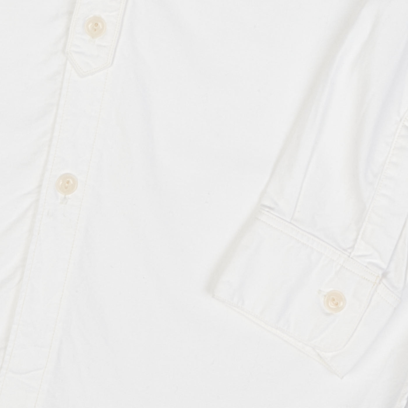 Spellbound Oxford Cloth Work Shirt - White | SON OF A STAG