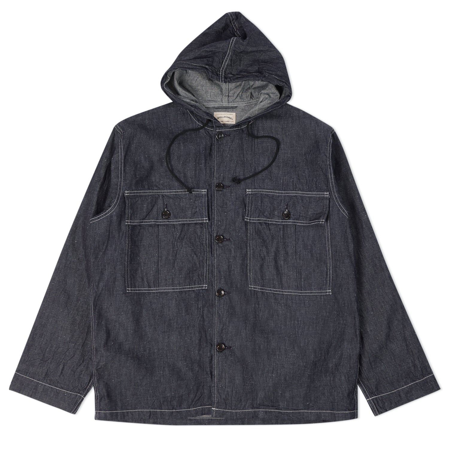 Spellbound 46-236E Lightweight Denim Military Jacket - Indigo | SON OF ...